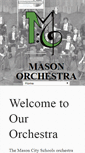 Mobile Screenshot of masonorchestras.com